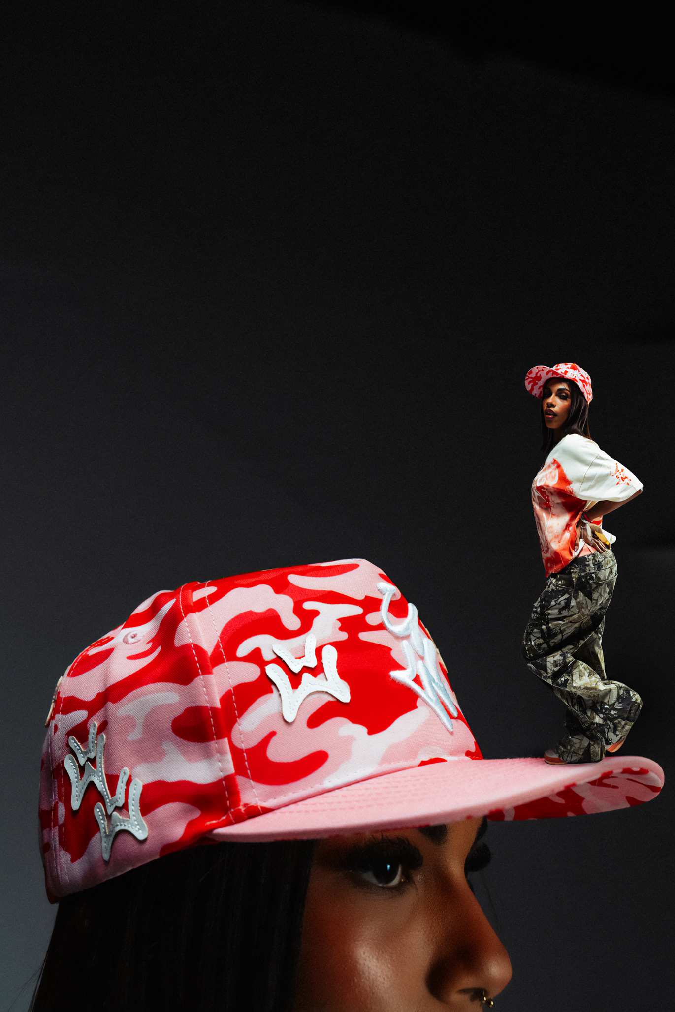 Uw Camo Pink Cap
