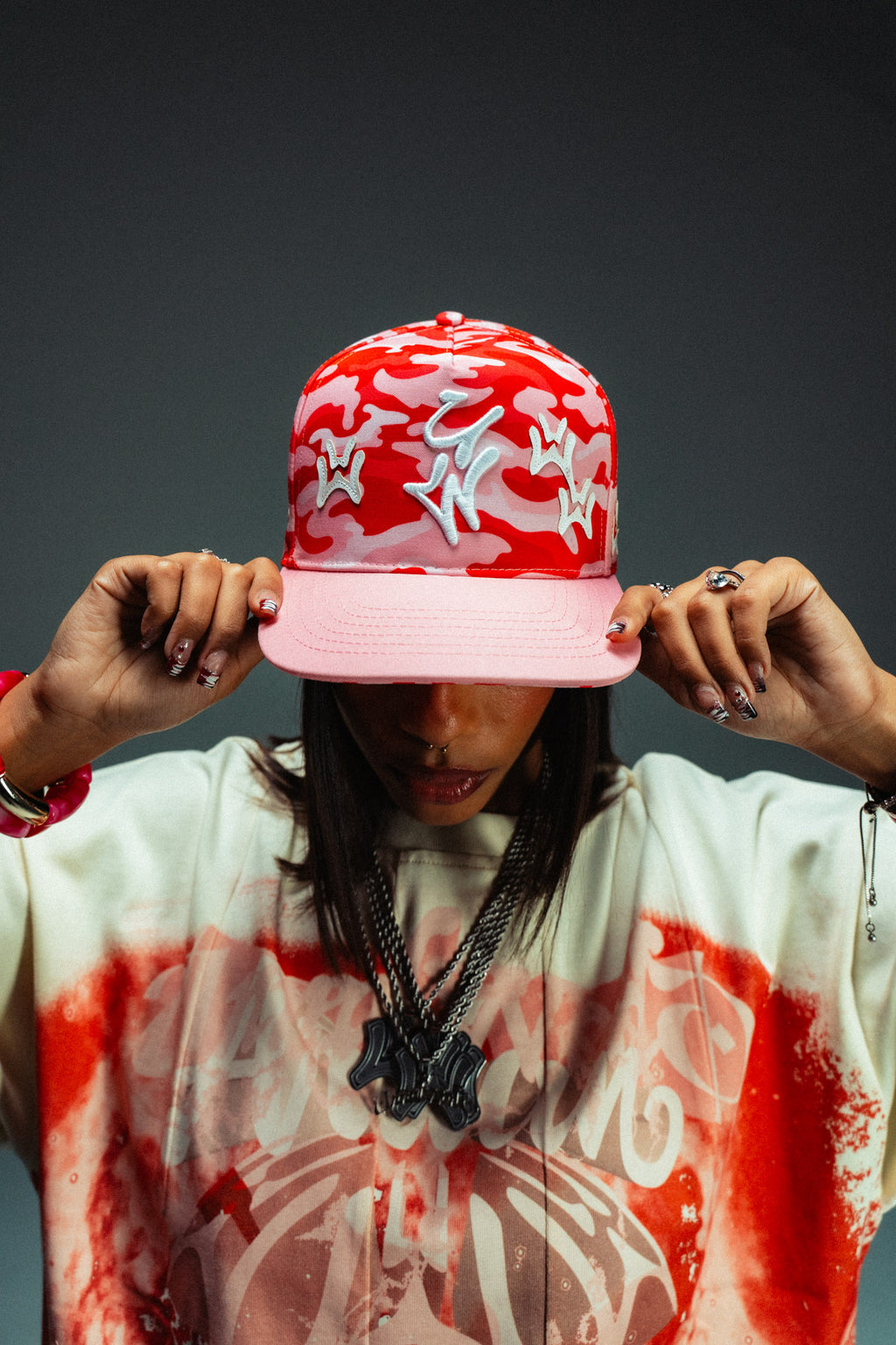 Uw Camo Pink Cap